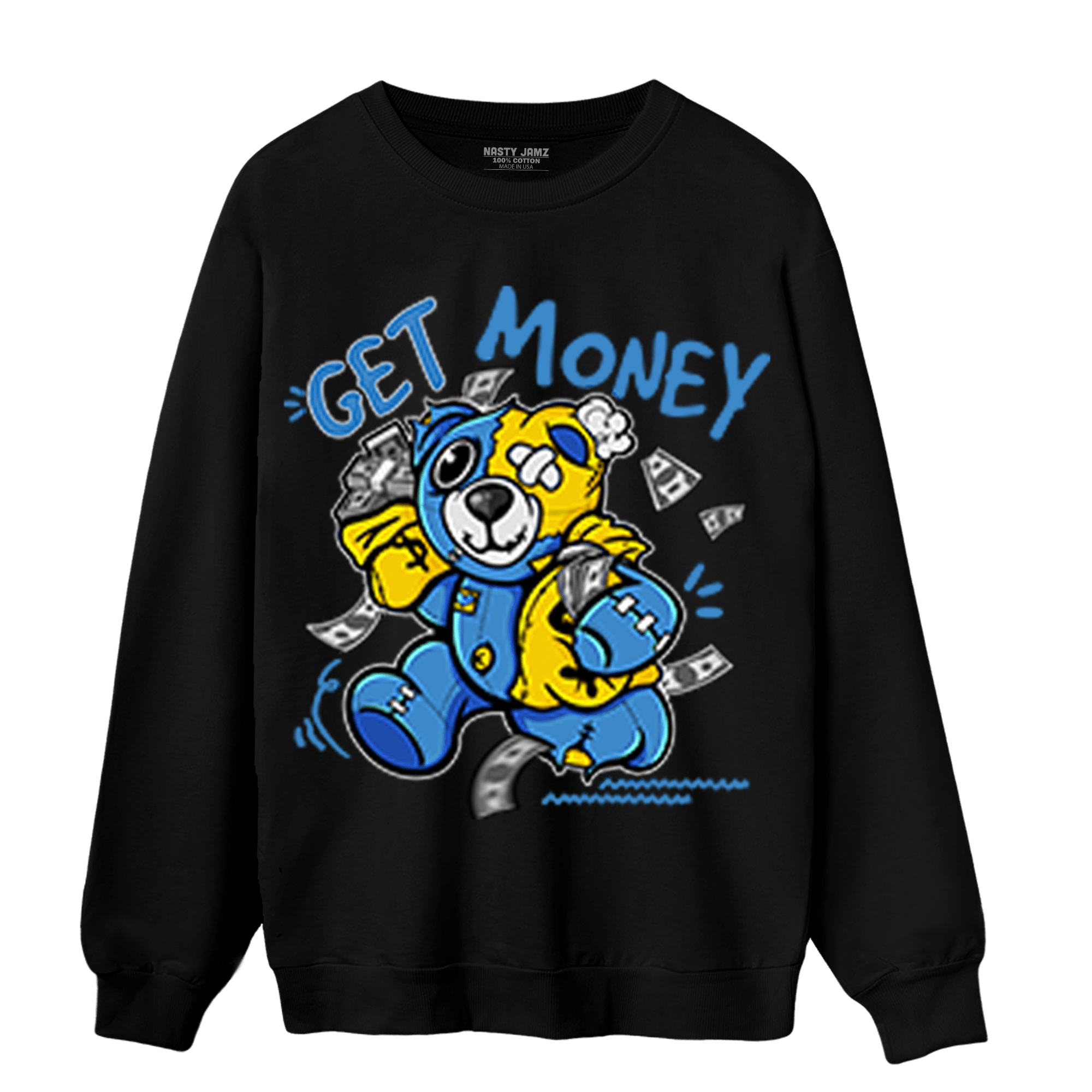 SB Dunk Bubbles Sweatshirt Match Get Money BER - NastyJamz