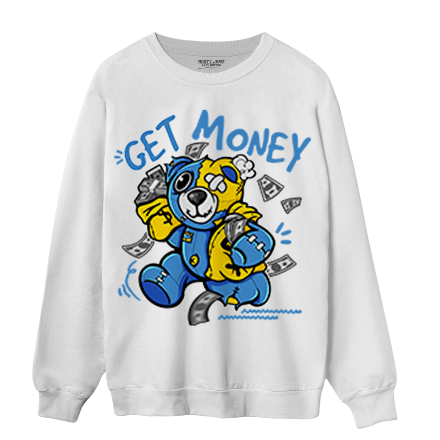 SB Dunk Bubbles Sweatshirt Match Get Money BER - NastyJamz