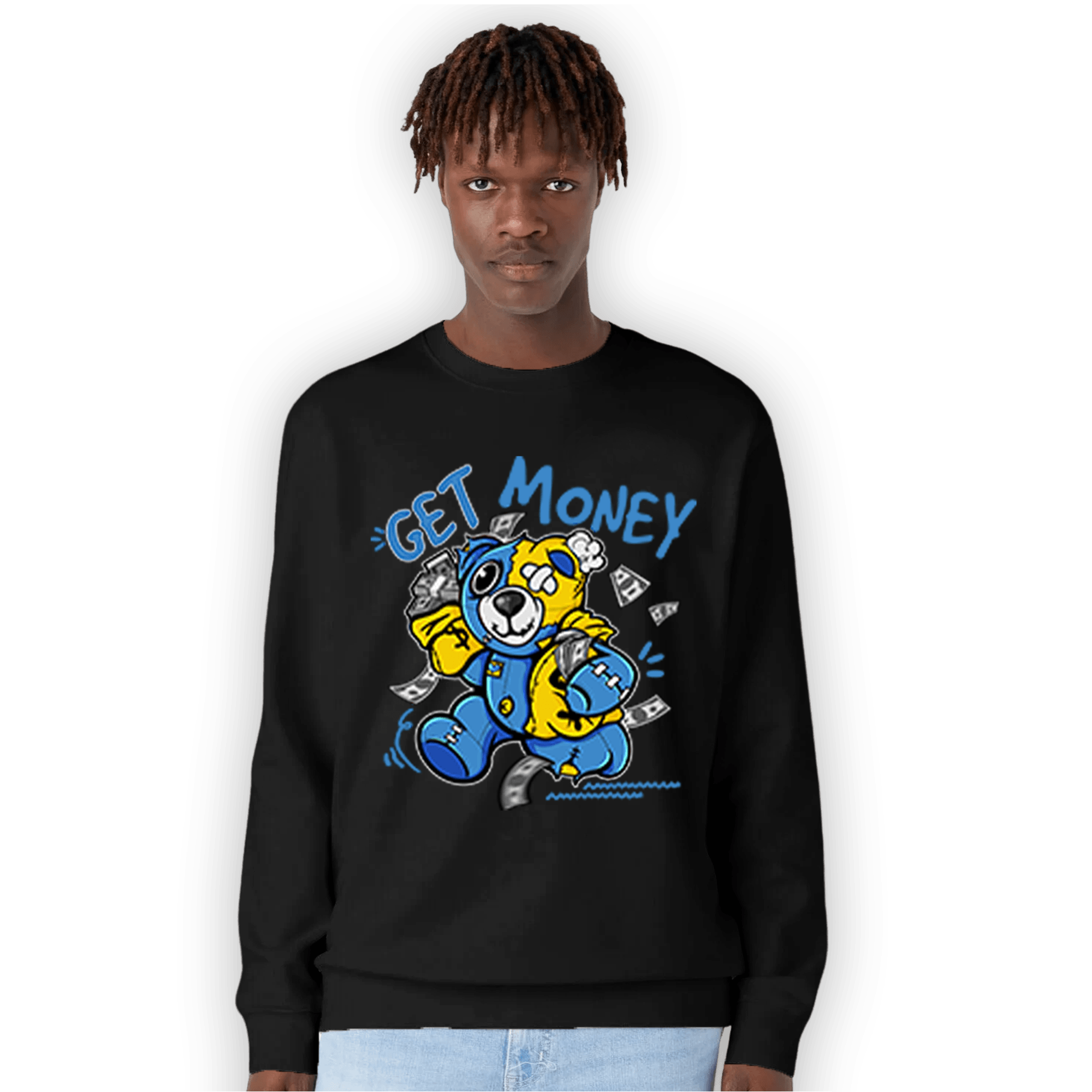 SB Dunk Bubbles Sweatshirt Match Get Money BER - NastyJamz