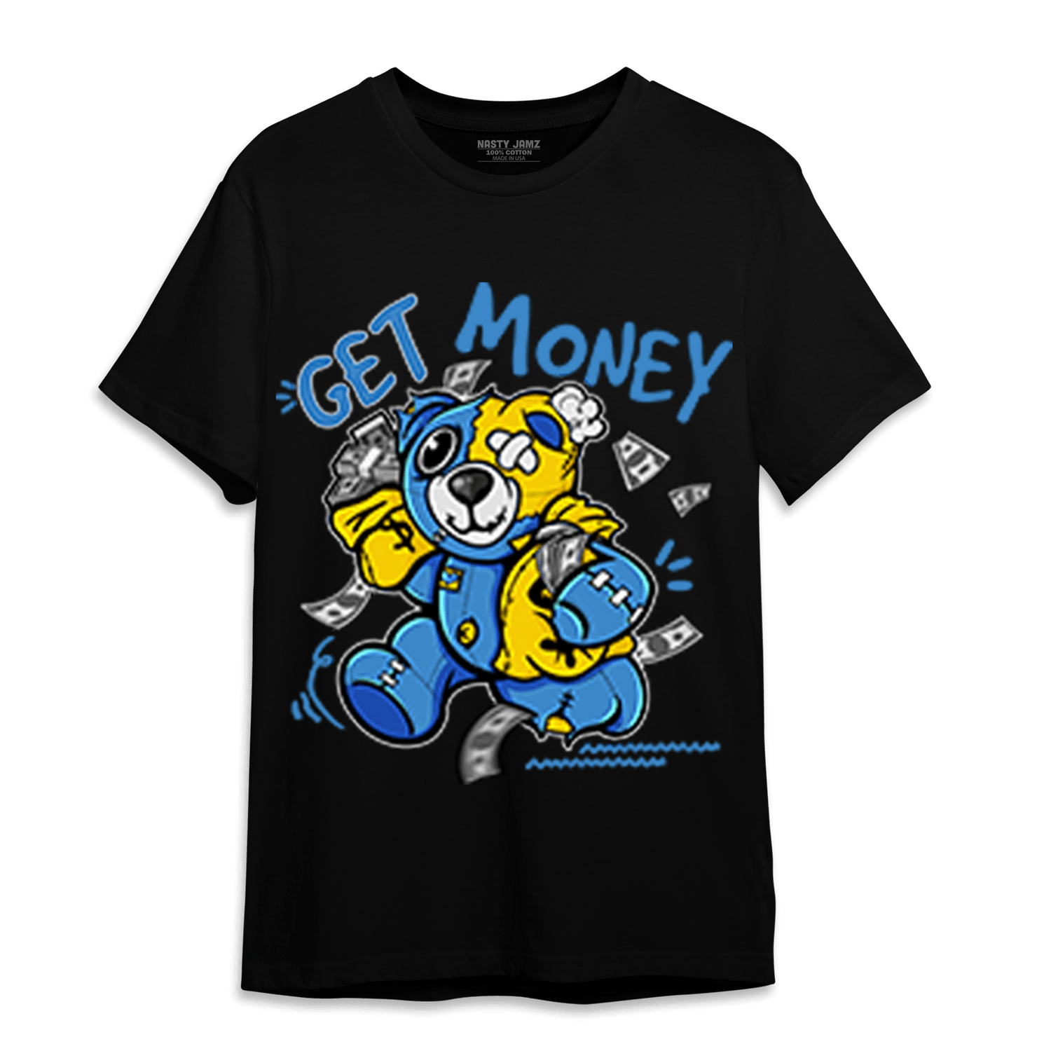 SB Dunk Bubbles T Shirt Match Get Money BER - NastyJamz