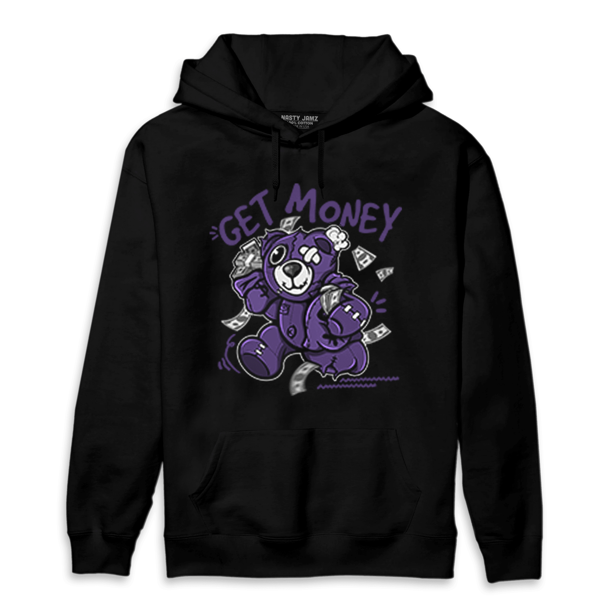 SB Dunk Low Court Purple Hoodie Match Get Money BER - NastyJamz