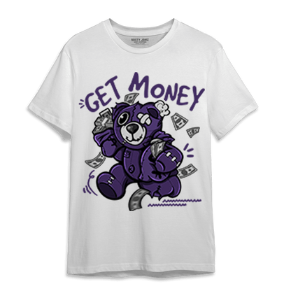 SB Dunk Low Court Purple T Shirt Match Get Money BER - NastyJamz