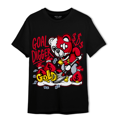 Cherry 11s T Shirt Match Goal Digger BER - NastyJamz