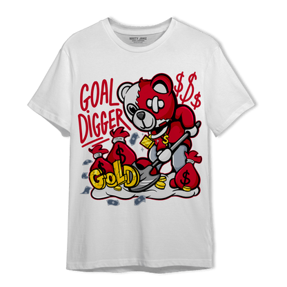 Cherry 11s T Shirt Match Goal Digger BER - NastyJamz