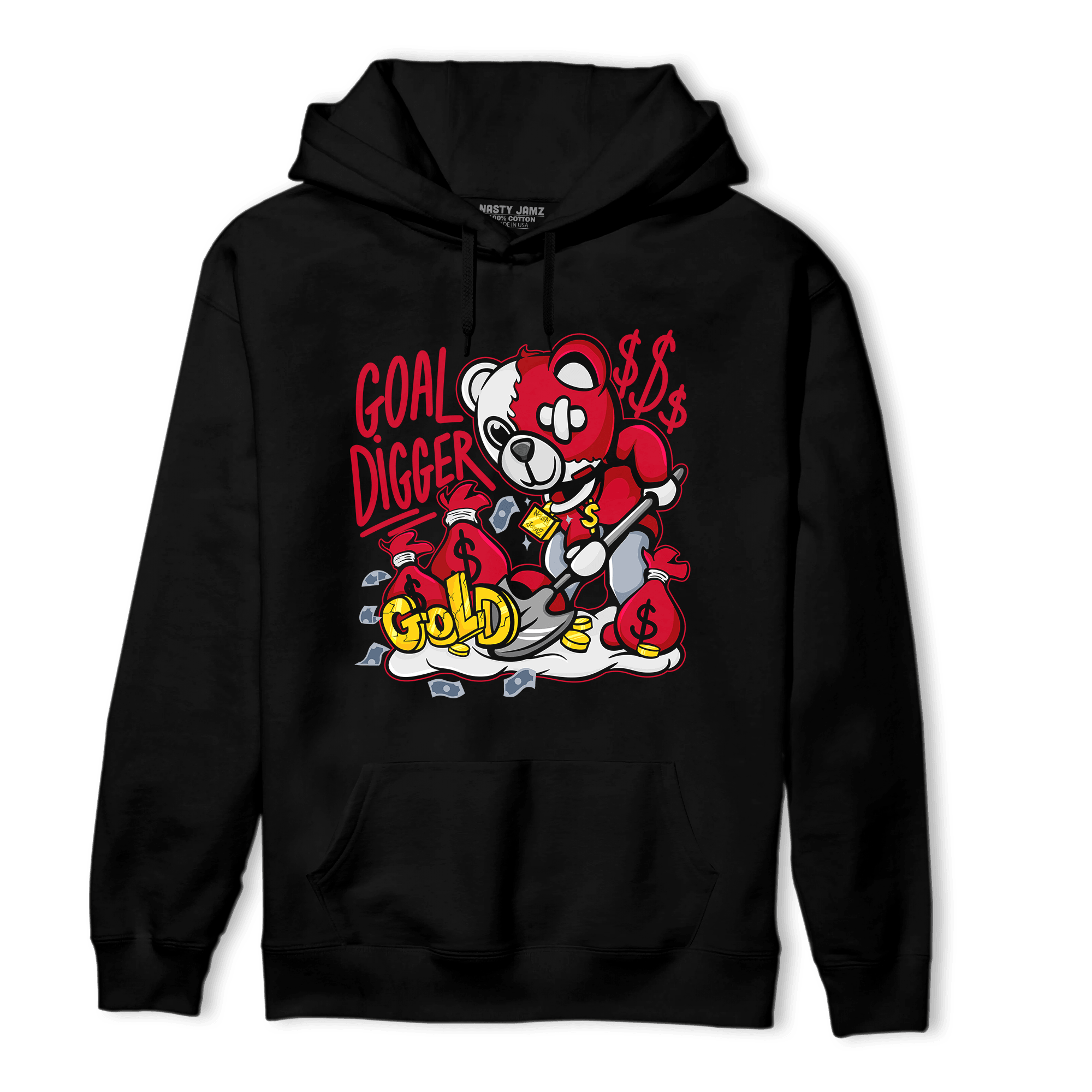 Cherry 11s Hoodie Match Goal Digger BER - NastyJamz