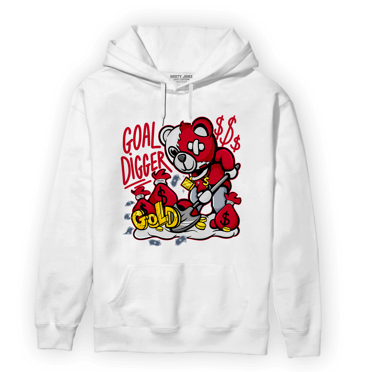 Cherry 11s Hoodie Match Goal Digger BER - NastyJamz