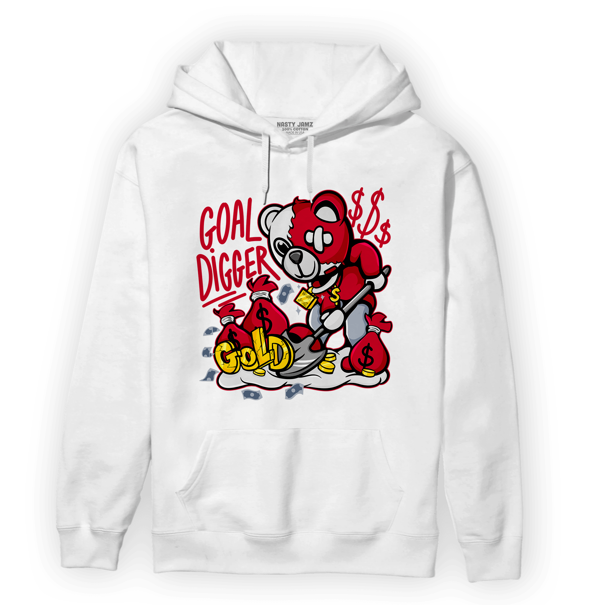 Cherry 11s Hoodie Match Goal Digger BER - NastyJamz