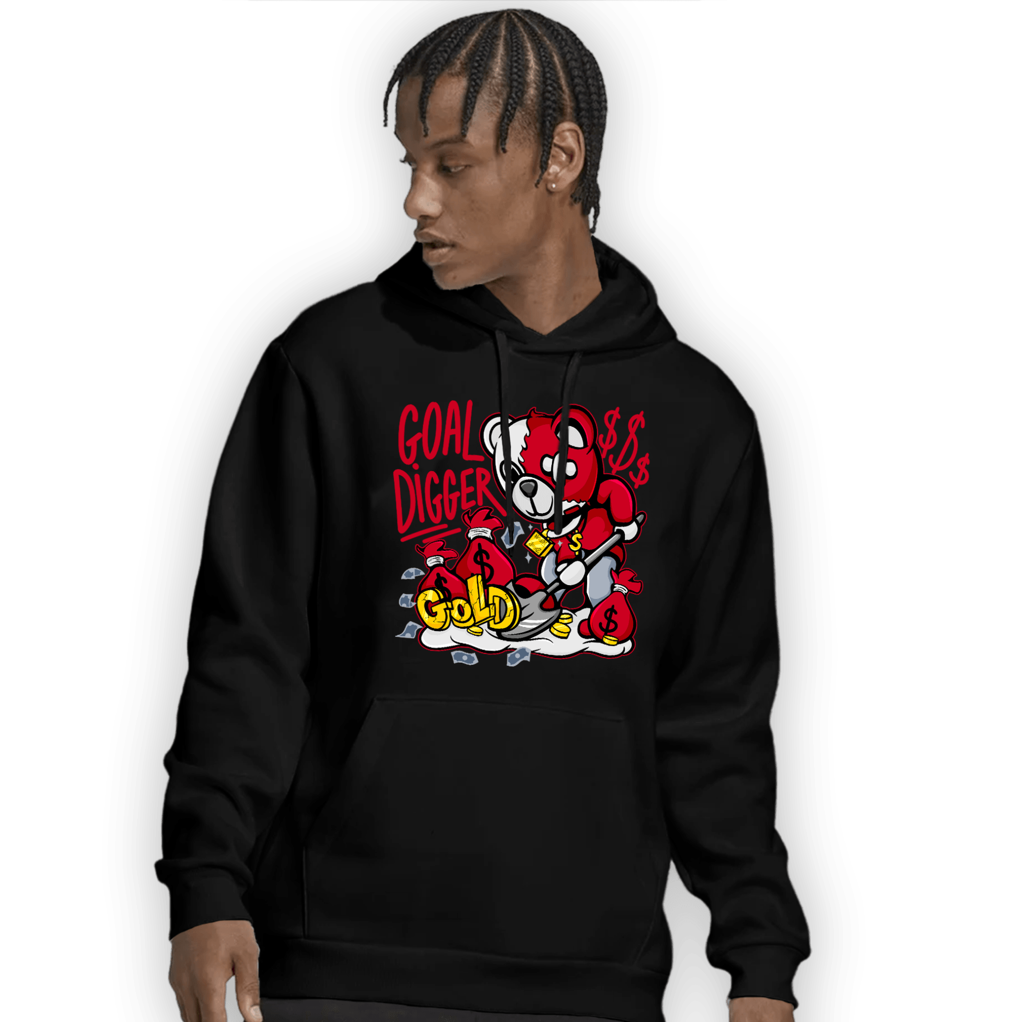 Cherry 11s Hoodie Match Goal Digger BER - NastyJamz