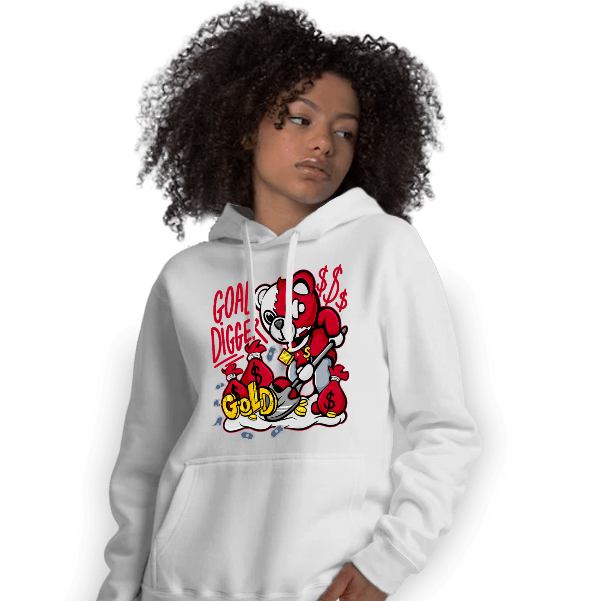 Cherry 11s Hoodie Match Goal Digger BER - NastyJamz
