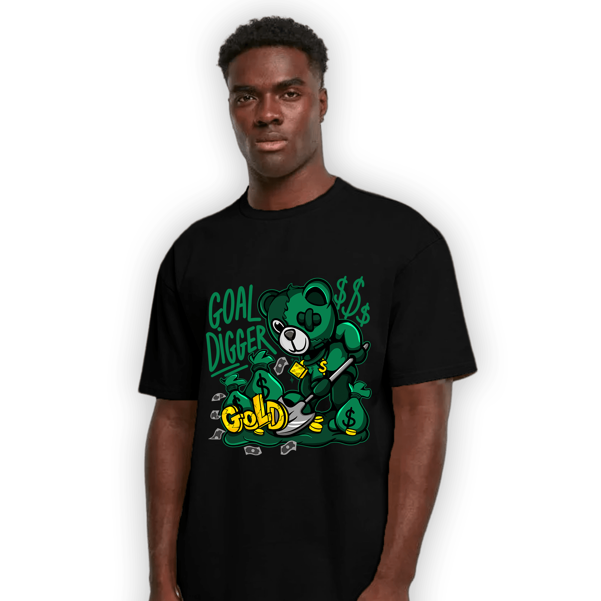 Celtic Lucky Green 1s T Shirt Match Goal Digger BER - NastyJamz