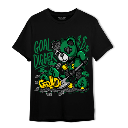 Lucky Green 3s T Shirt Match Goal Digger BER - NastyJamz