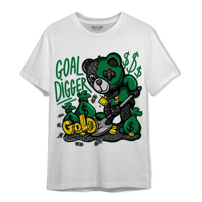 Lucky Green 3s T Shirt Match Goal Digger BER - NastyJamz