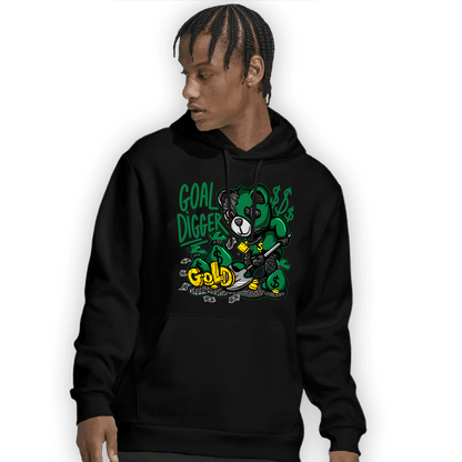 Lucky Green 3s Hoodie Match Goal Digger BER - NastyJamz