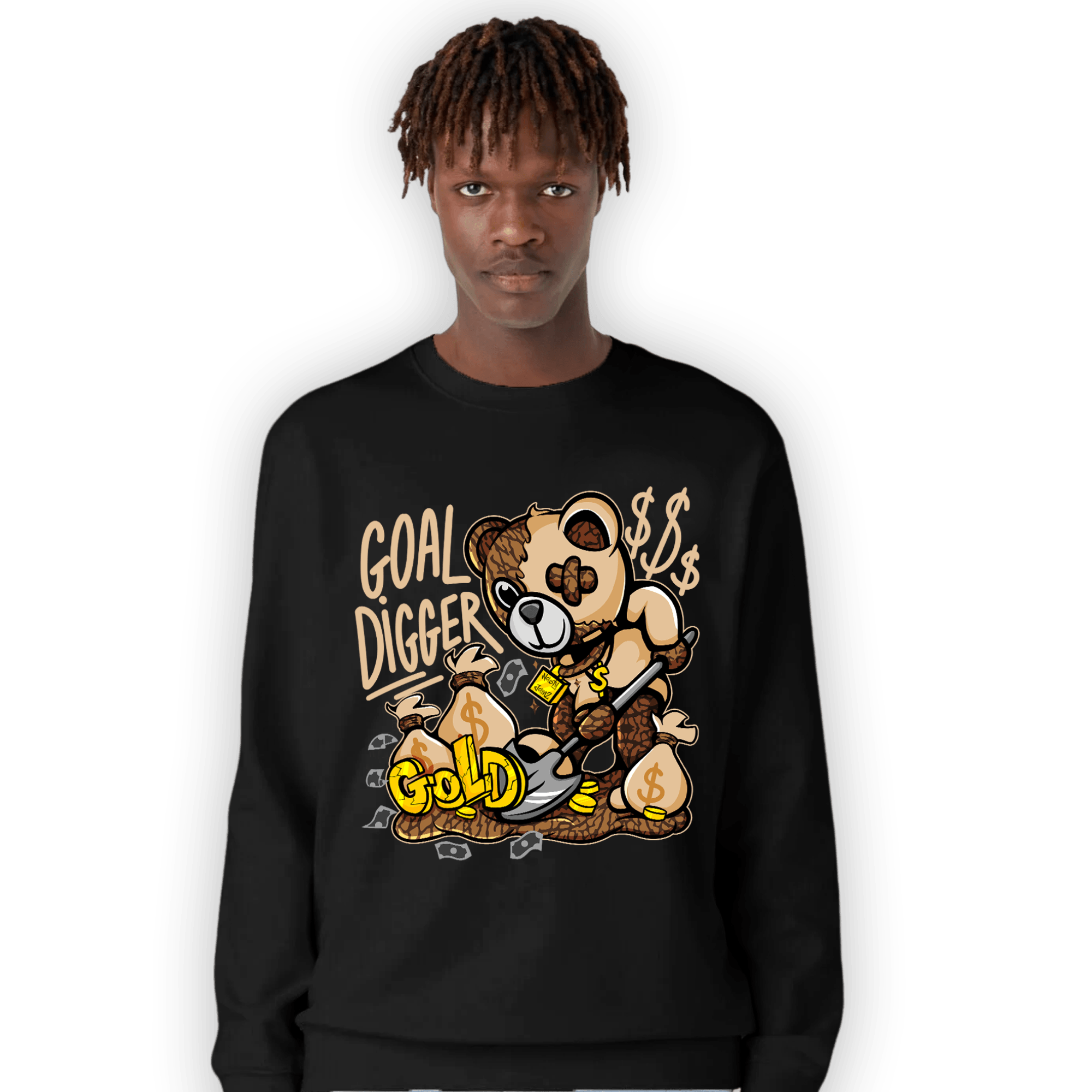 Palomino 3s Sweatshirt Match Goal Digger BER - NastyJamz