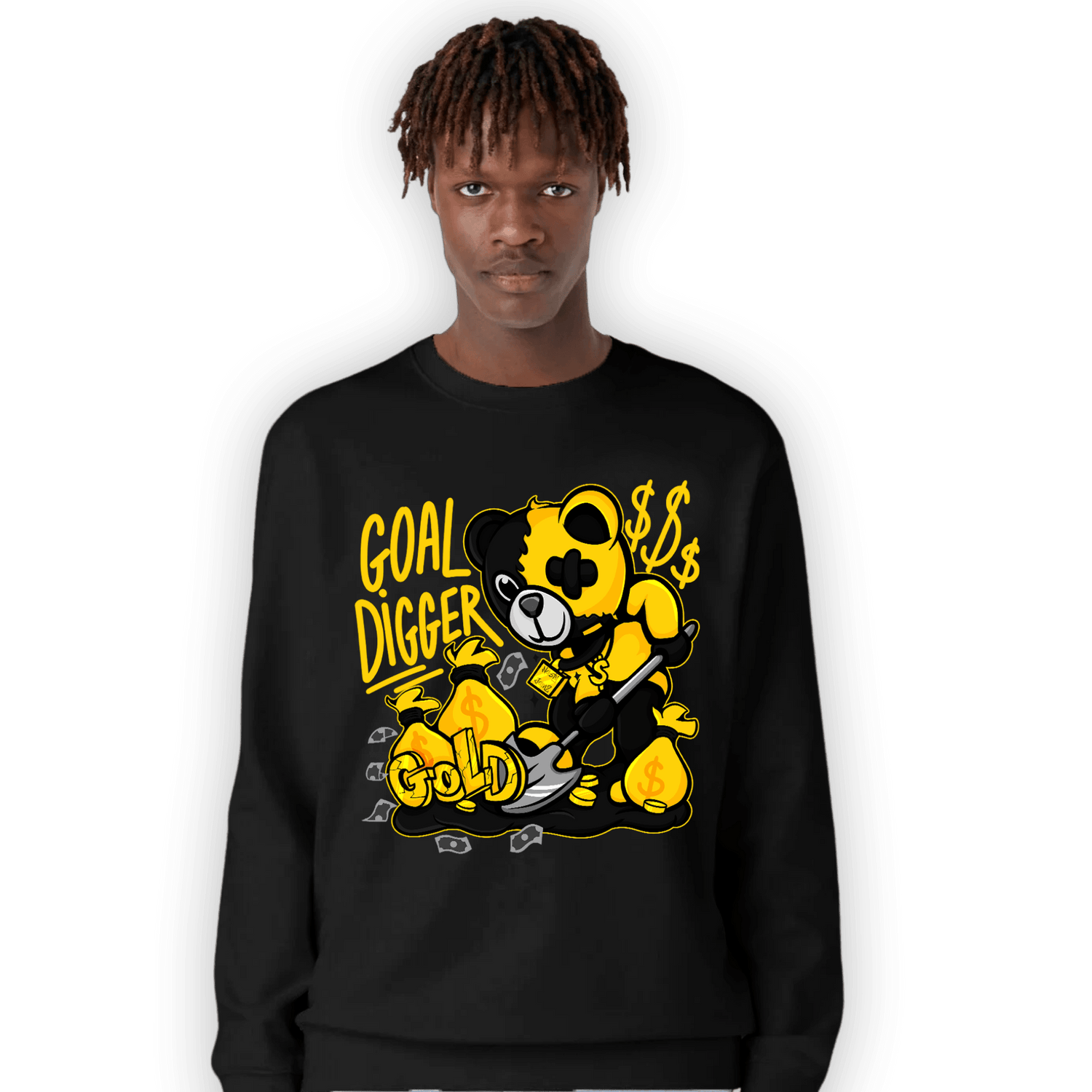 Thunder 4s Sweatshirt Match Goal Digger BER - NastyJamz