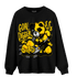 Thunder 4s Sweatshirt Match Goal Digger BER - NastyJamz