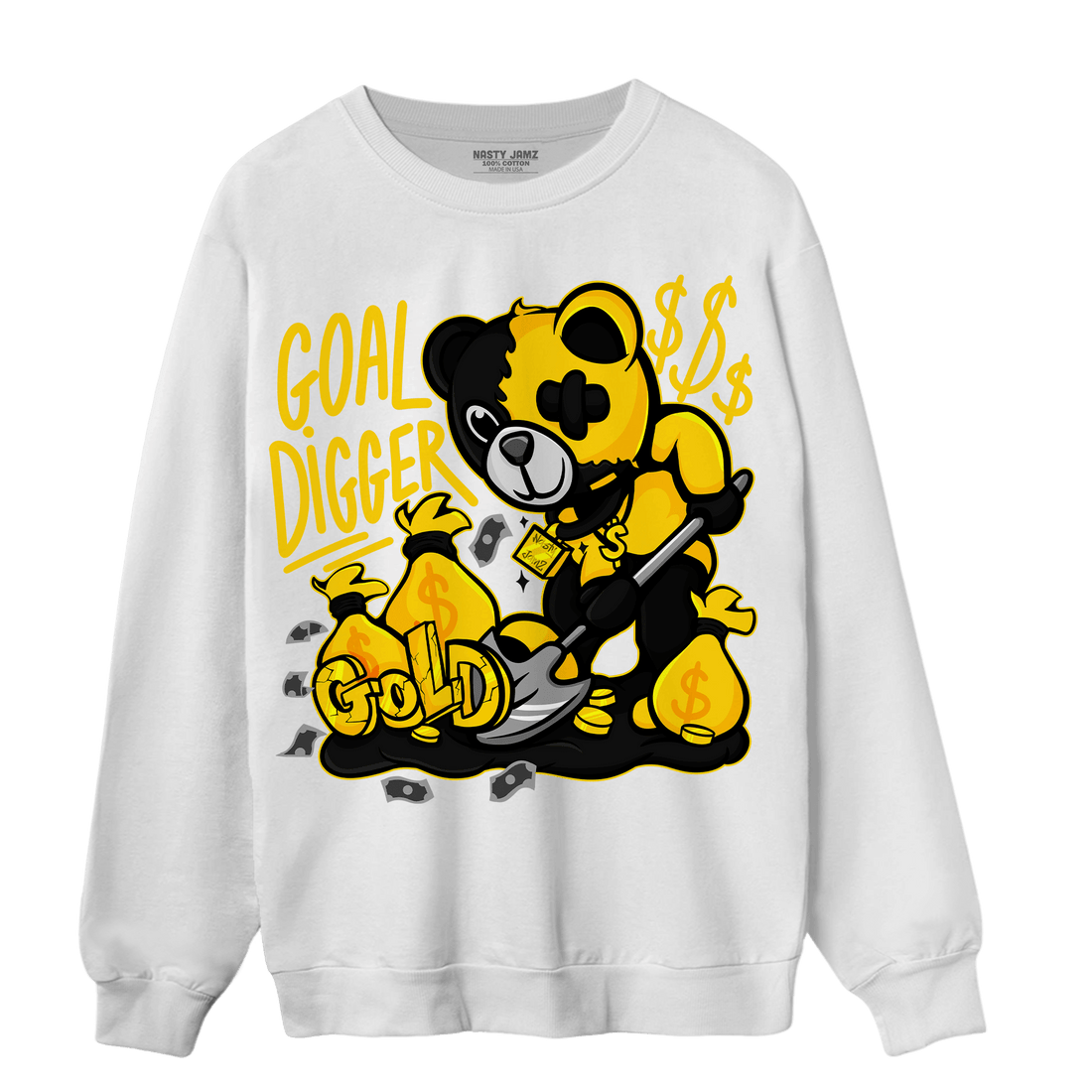 Thunder 4s Sweatshirt Match Goal Digger BER - NastyJamz