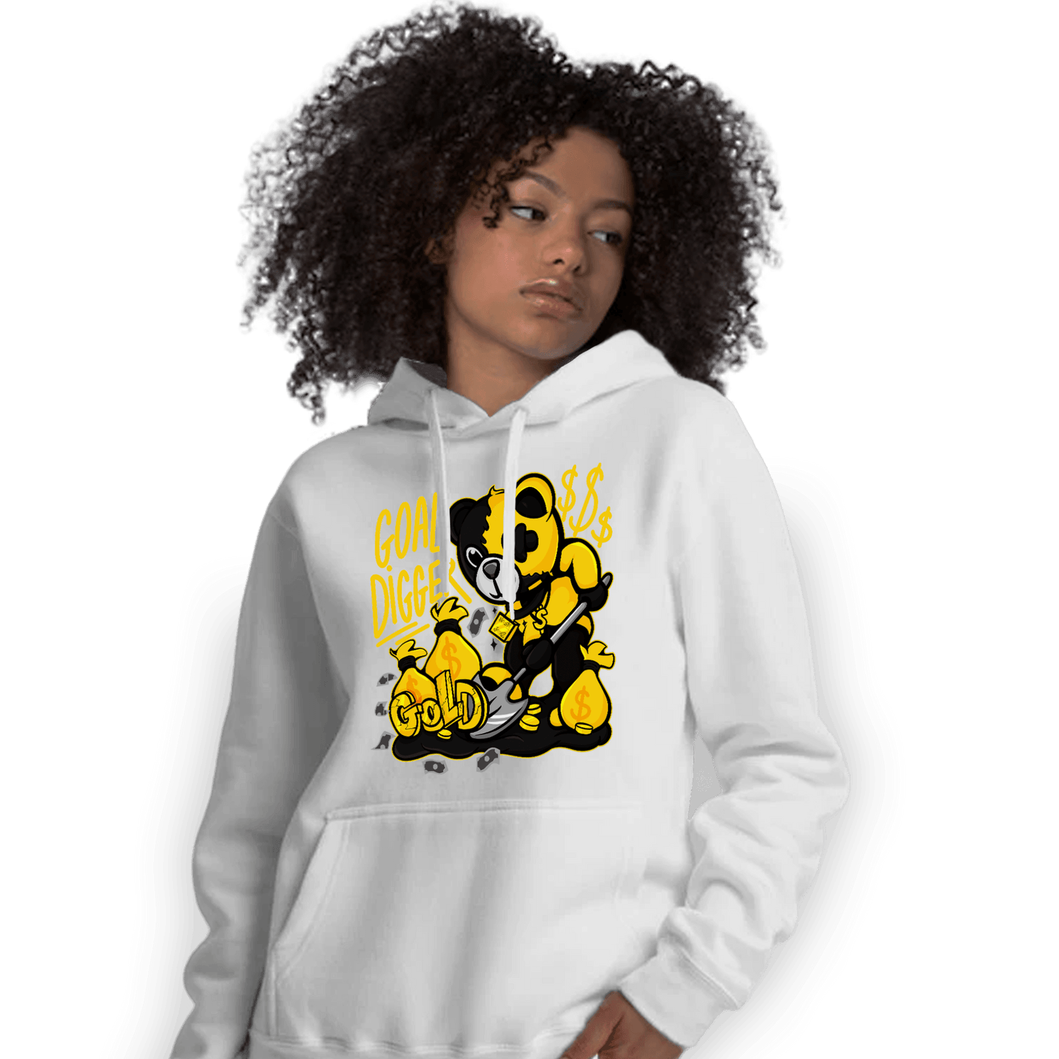 Thunder 4s Hoodie Match Goal Digger BER - NastyJamz