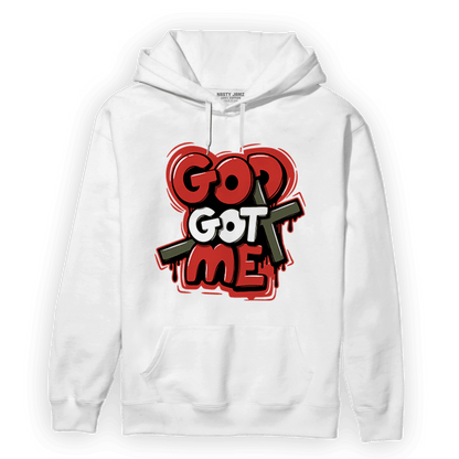 Dunk Low Mystic Red Hoodie Match God Got Me - NastyJamz