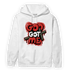 Dunk Low Mystic Red Hoodie Match God Got Me - NastyJamz