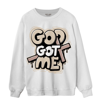 Dunk Low Twist Sanddrift Sweatshirt Match God Got Me - NastyJamz