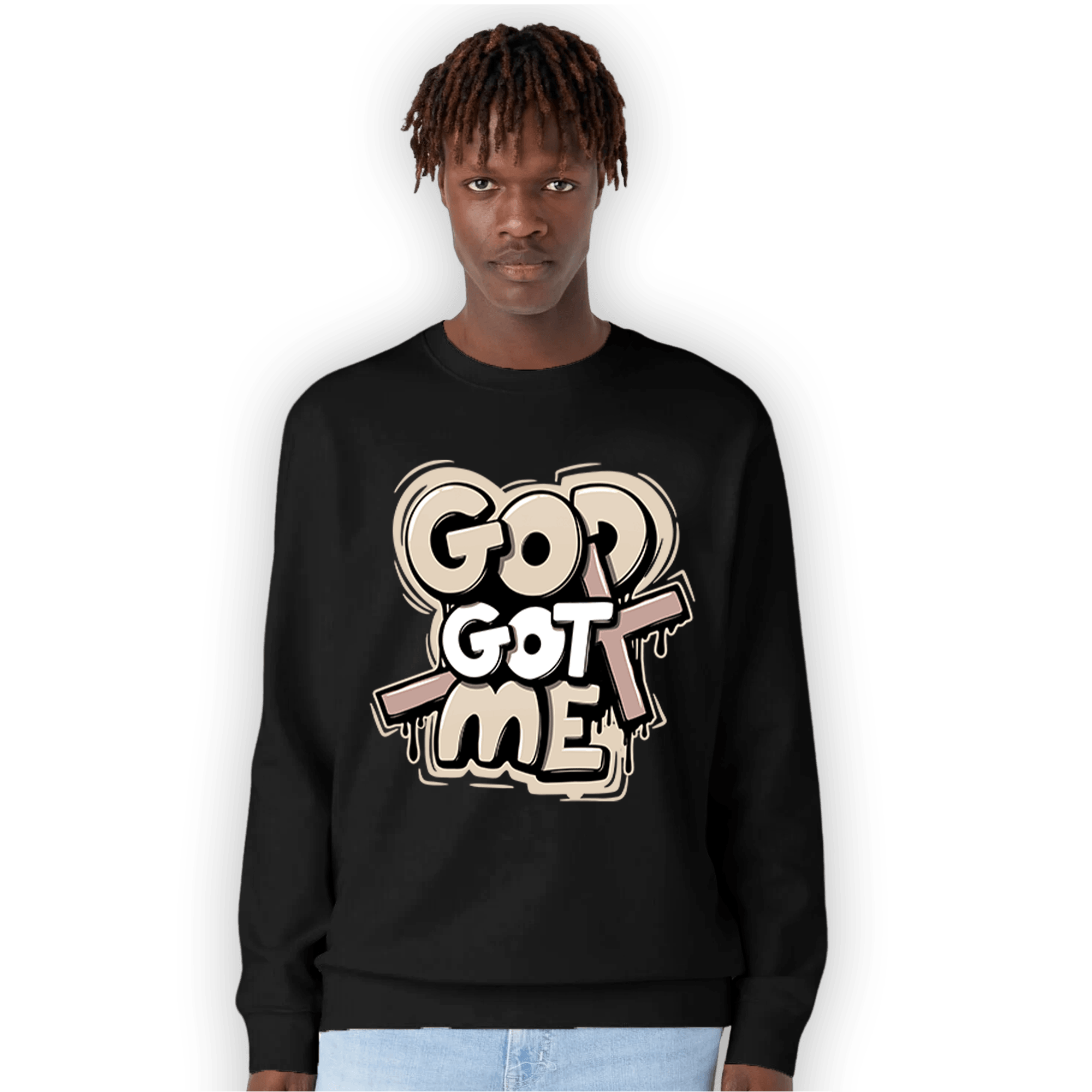 Dunk Low Twist Sanddrift Sweatshirt Match God Got Me - NastyJamz