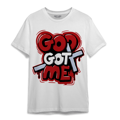 Cherry 11s T Shirt Match God Got Me - NastyJamz
