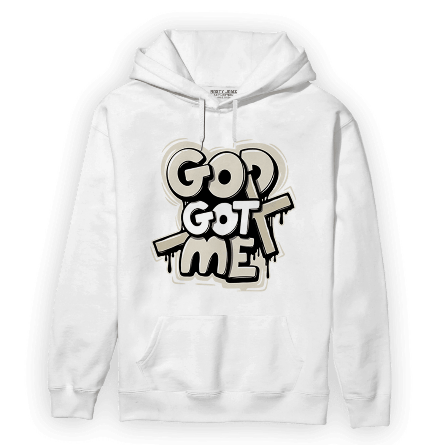 Gratitude 11s Hoodie Match God Got Me - NastyJamz