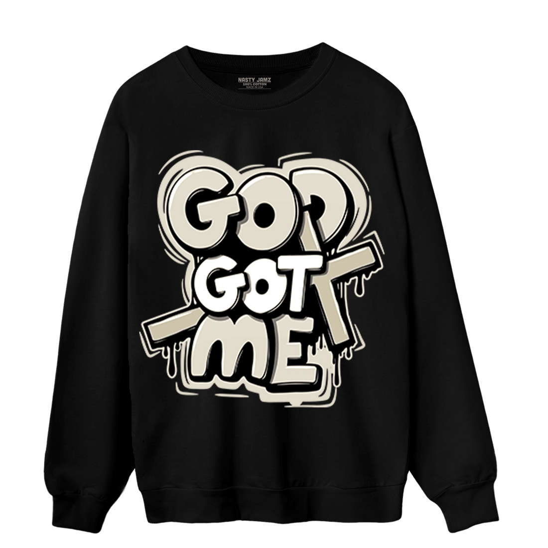 Gratitude 11s Sweatshirt Match God Got Me - NastyJamz