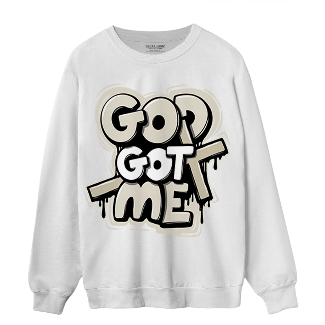 Gratitude 11s Sweatshirt Match God Got Me - NastyJamz
