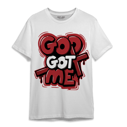 Cherry 12s T Shirt Match God Got Me - NastyJamz