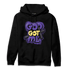 Field Purple 12s Hoodie Match God Got Me - NastyJamz