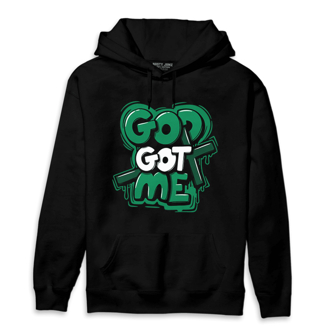 Celtic Lucky Green 1s Hoodie Match God Got Me - NastyJamz