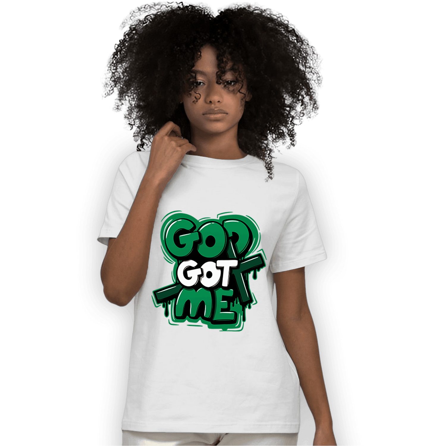 Celtic Lucky Green 1s T Shirt Match God Got Me - NastyJamz