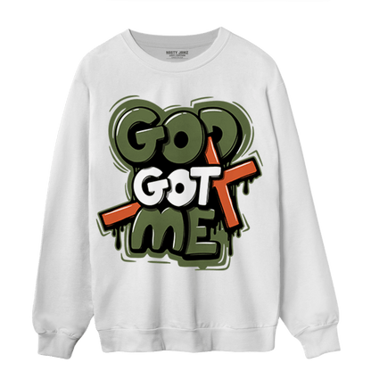 High OG Celadon 1s Sweatshirt Match God Got Me - NastyJamz