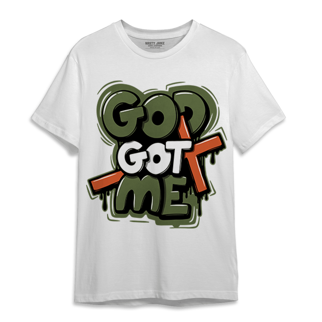 High OG Celadon 1s T Shirt Match God Got Me - NastyJamz