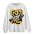 Mid SE Black Gold 1s Sweatshirt Match God Got Me - NastyJamz