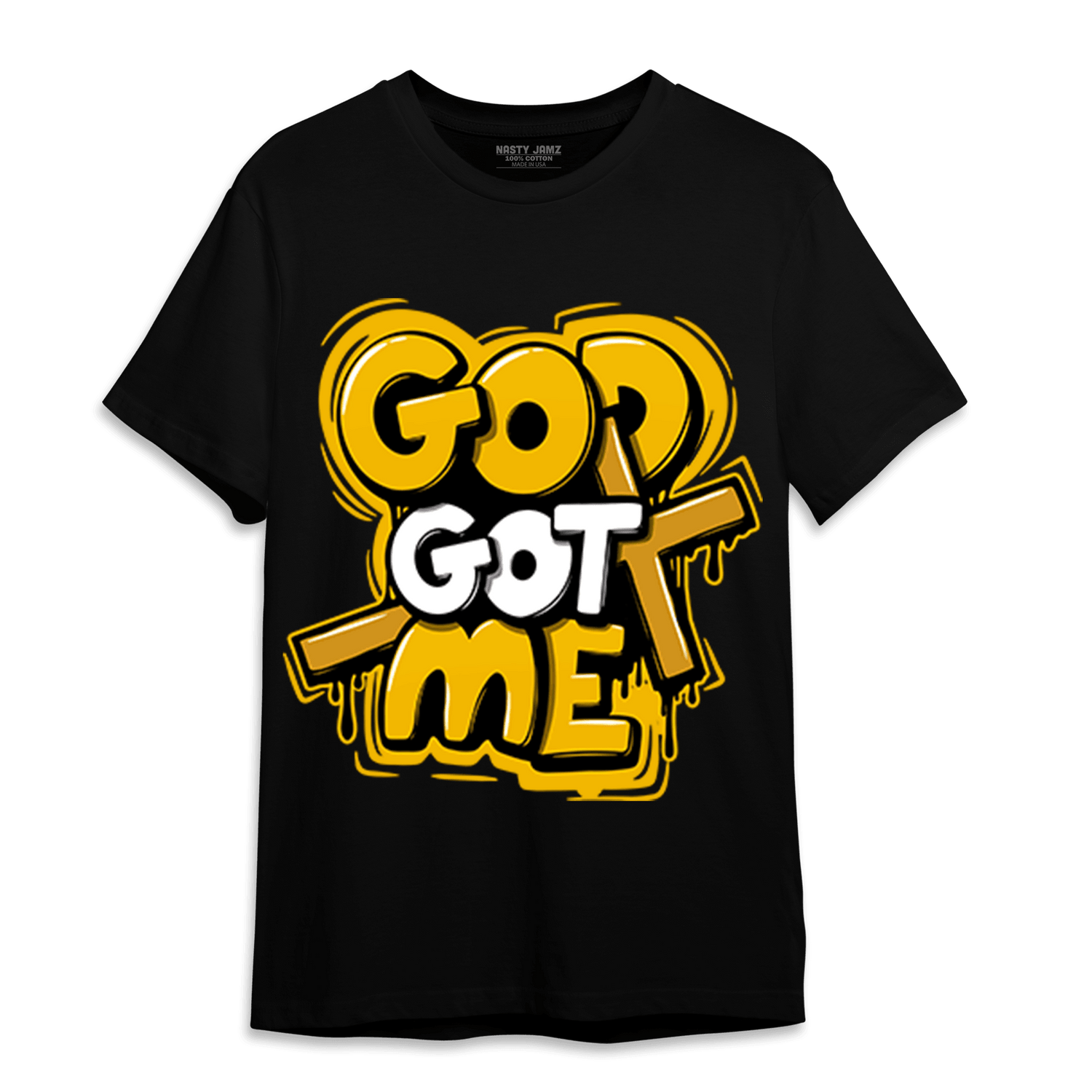 Yellow Ochre 1s T Shirt Match God Got Me - NastyJamz