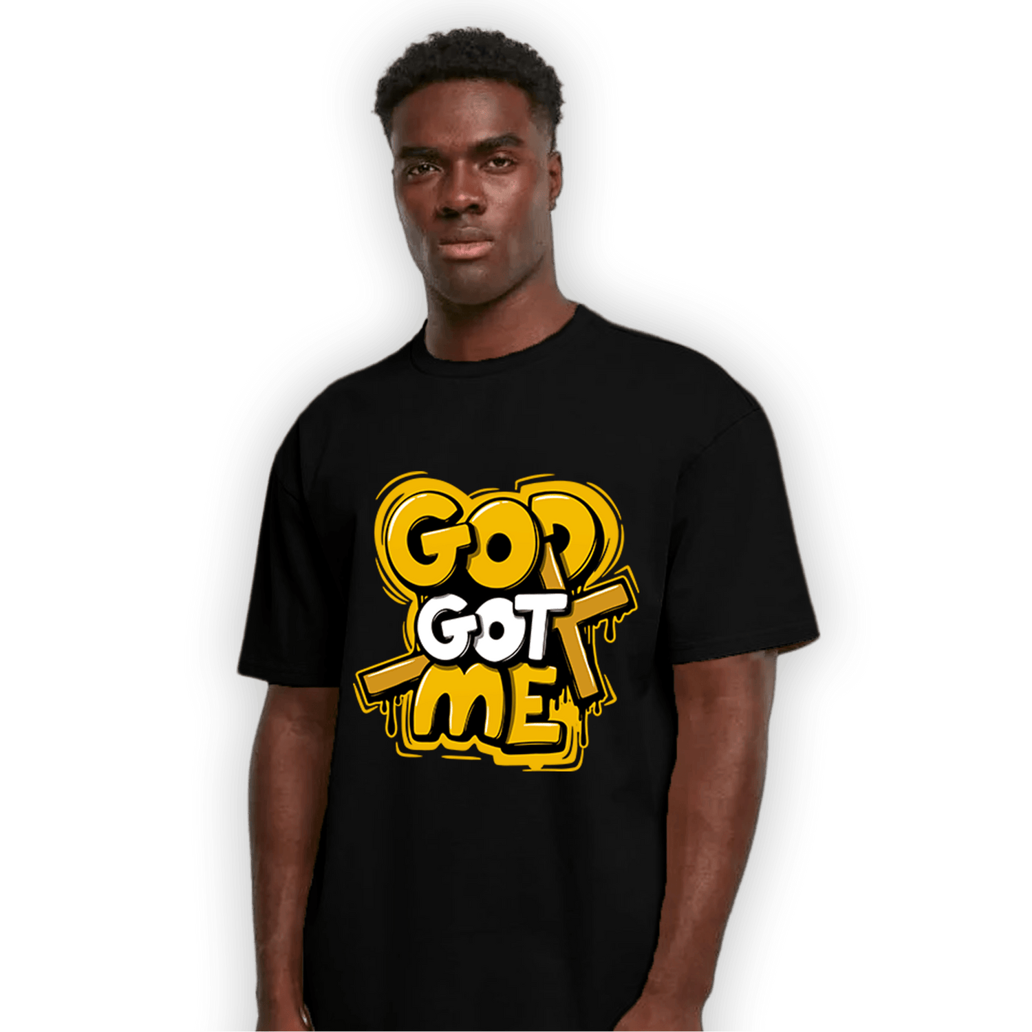 Yellow Ochre 1s T Shirt Match God Got Me - NastyJamz