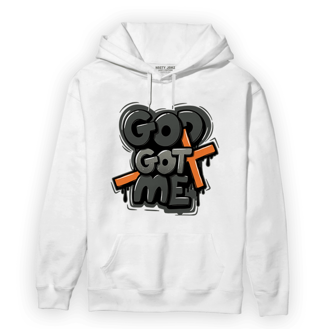 Fear Pack 3s Hoodie Match God Got Me - NastyJamz