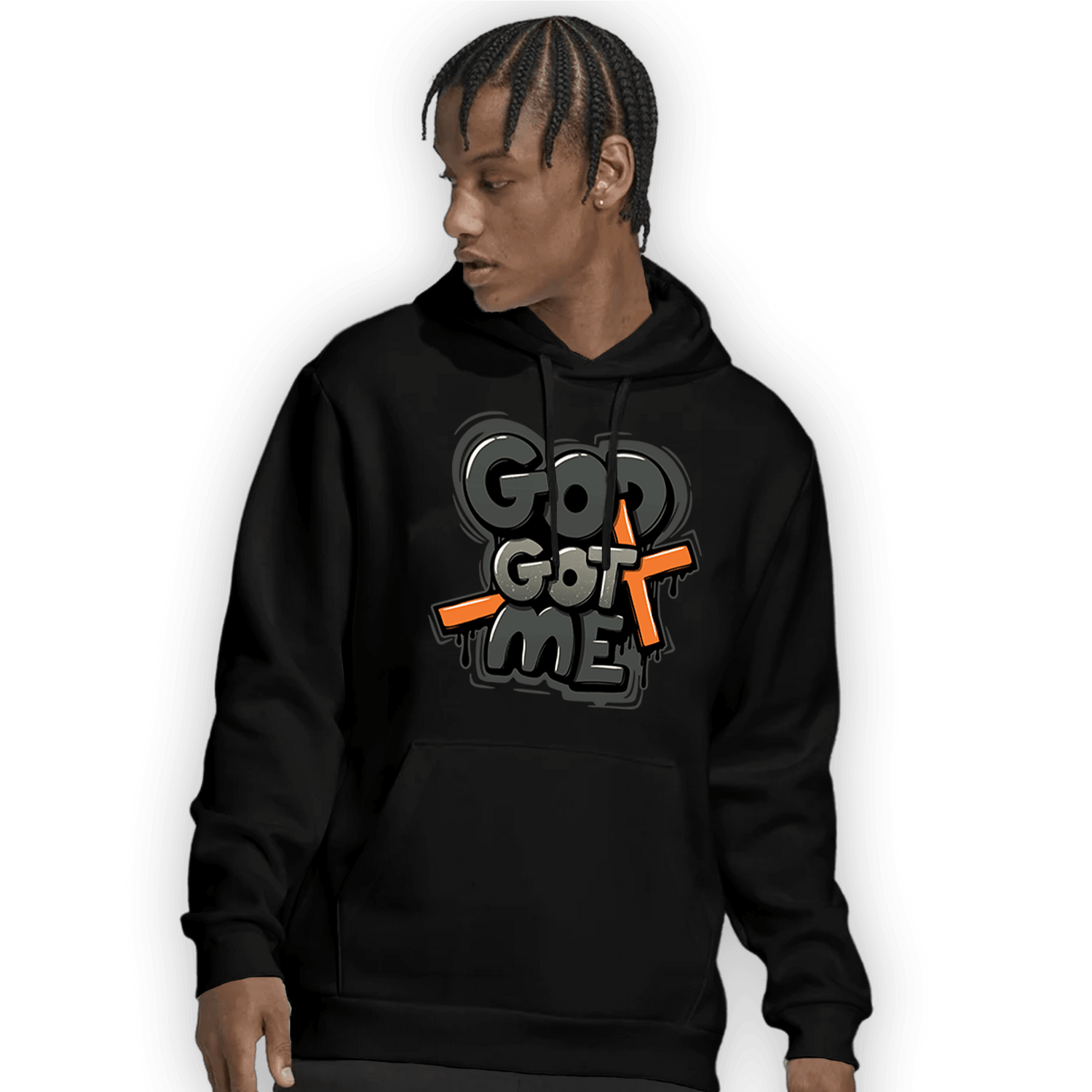 Fear Pack 3s Hoodie Match God Got Me - NastyJamz