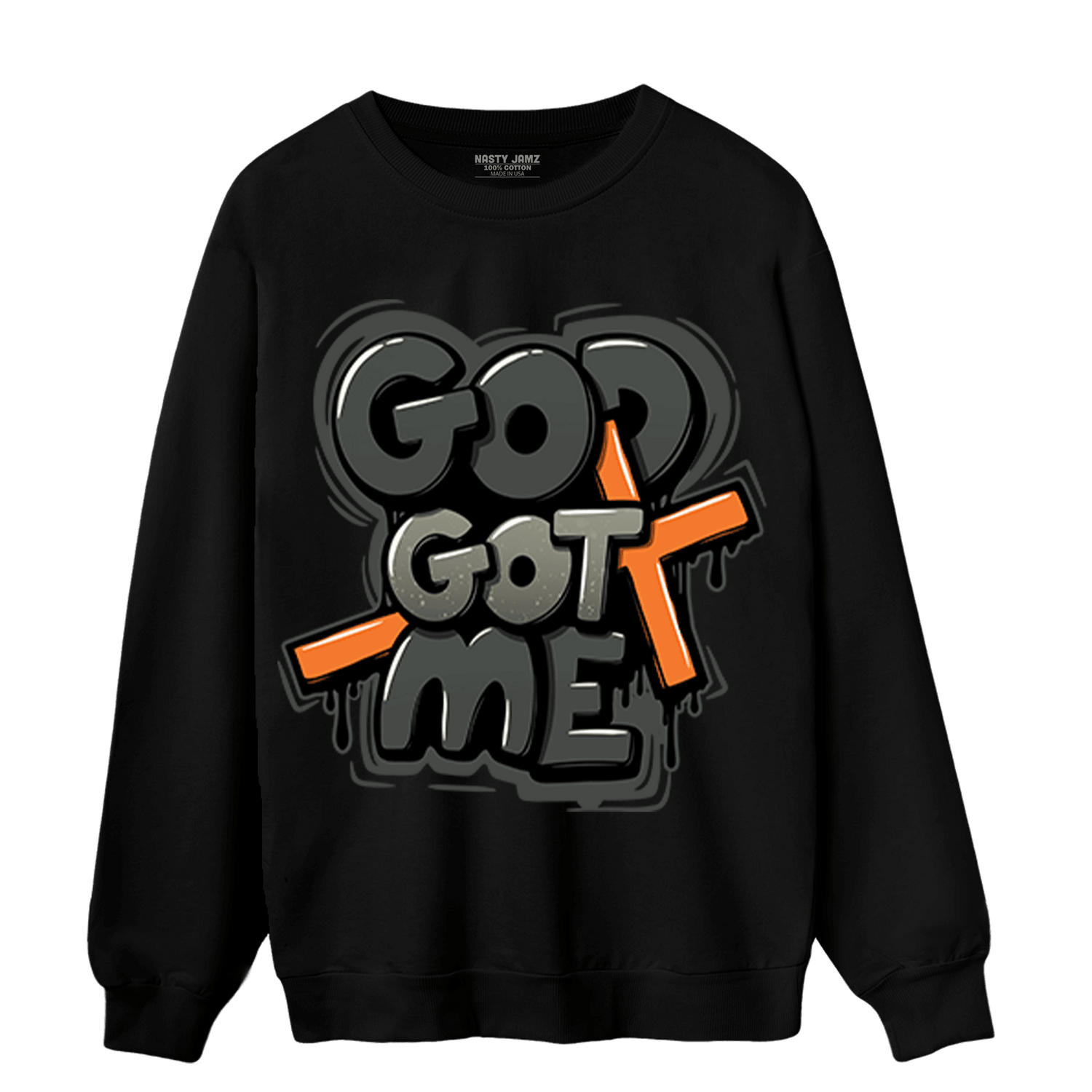 Fear Pack 3s Sweatshirt Match God Got Me - NastyJamz