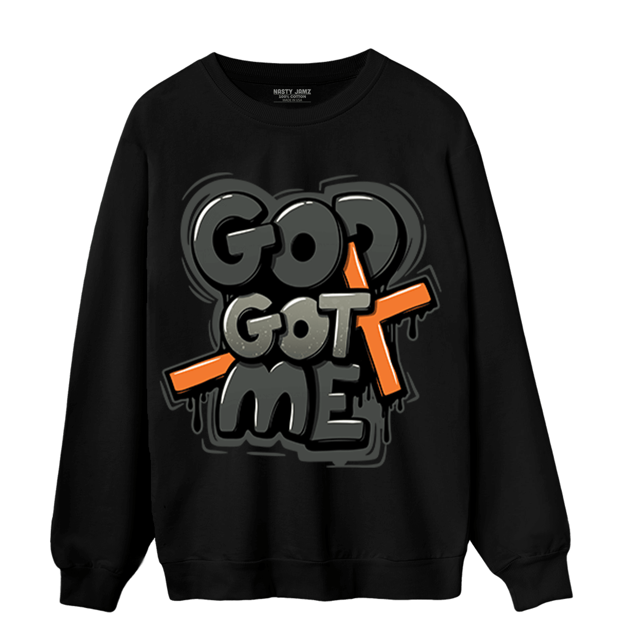 Fear Pack 3s Sweatshirt Match God Got Me - NastyJamz