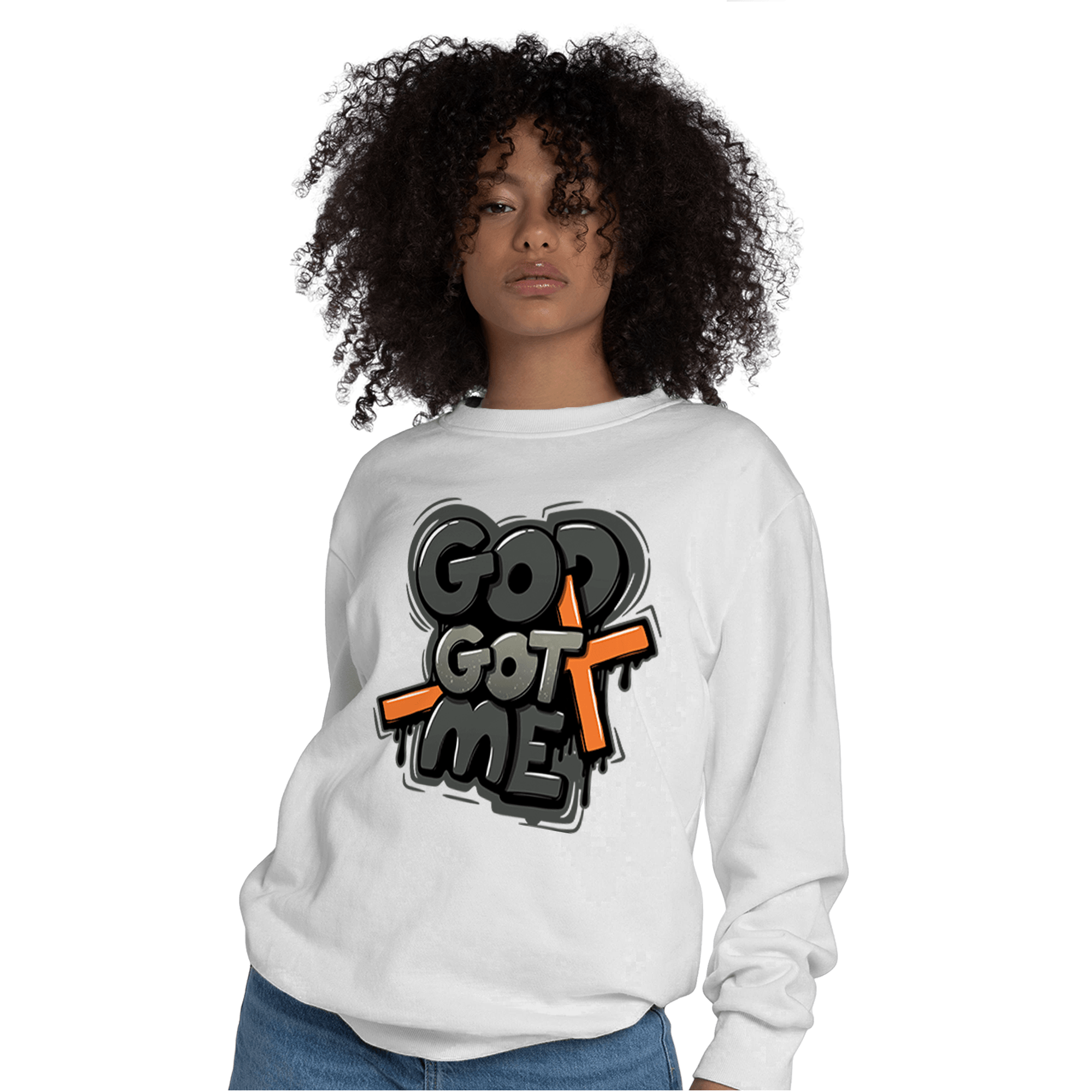 Fear Pack 3s Sweatshirt Match God Got Me - NastyJamz