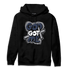 White Navy 3s Hoodie Match God Got Me - NastyJamz