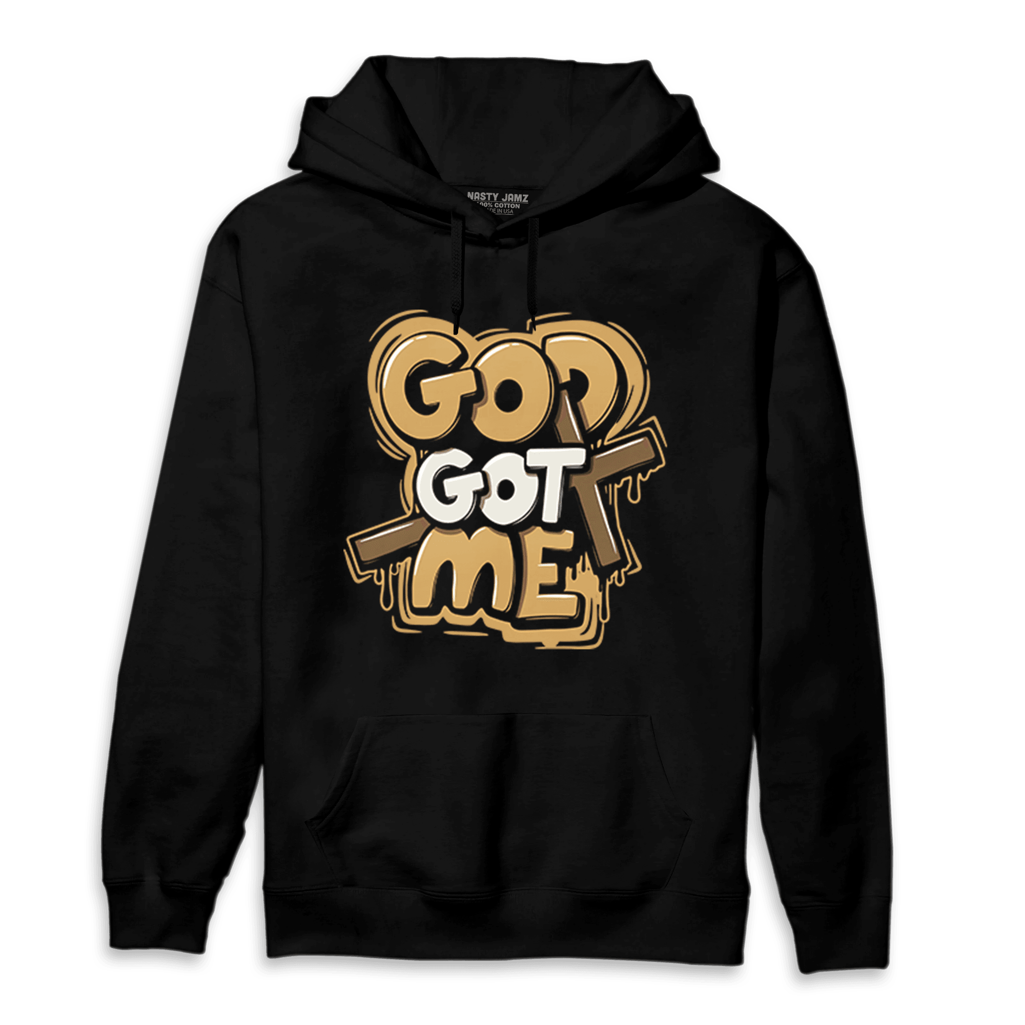 Cacao Wow 4s Hoodie Match God Got Me - NastyJamz