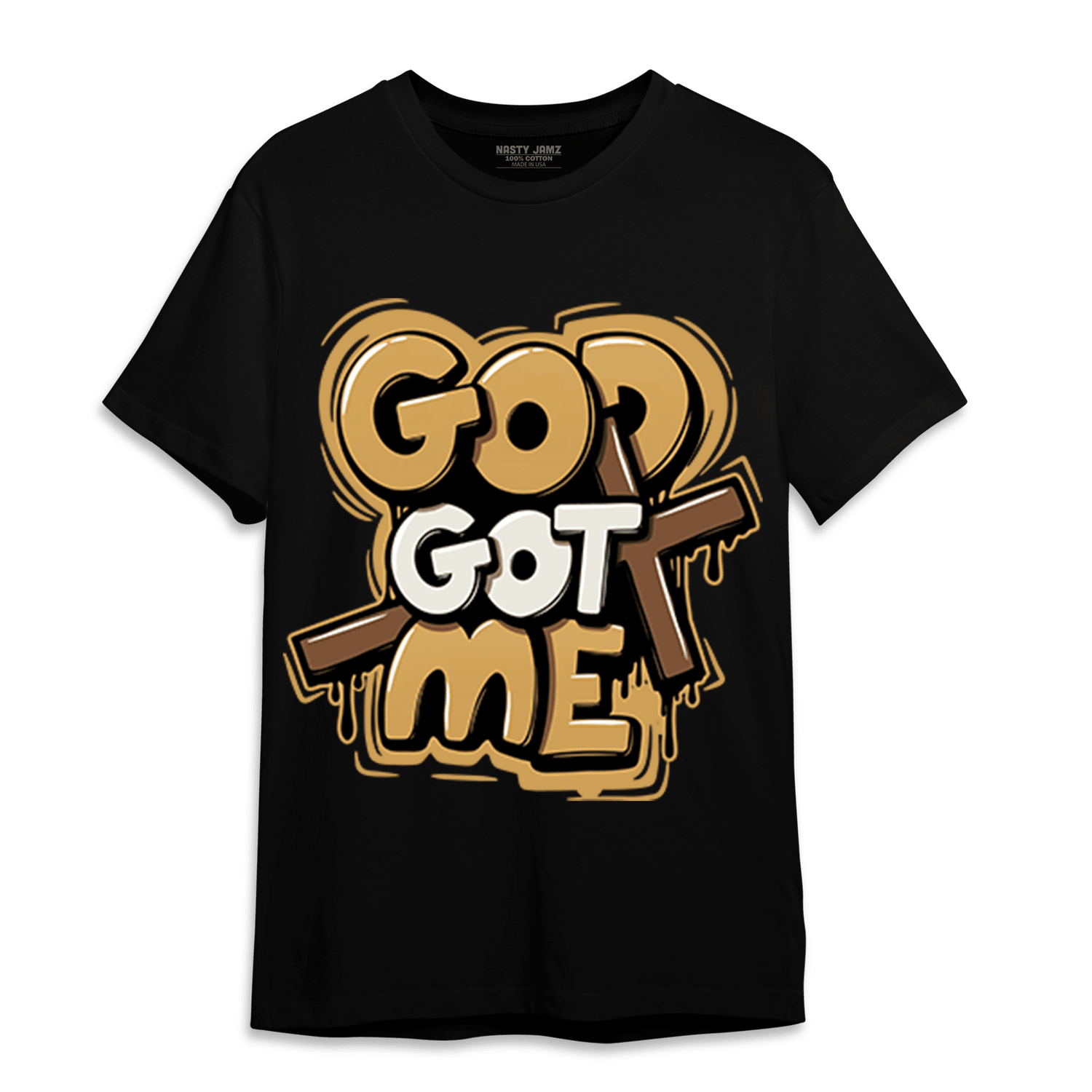 Cacao Wow 4s T Shirt Match God Got Me - NastyJamz