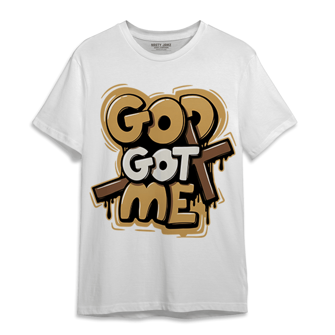 Cacao Wow 4s T Shirt Match God Got Me - NastyJamz