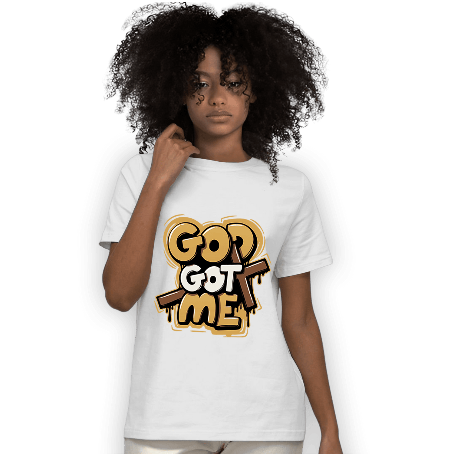 Cacao Wow 4s T Shirt Match God Got Me - NastyJamz
