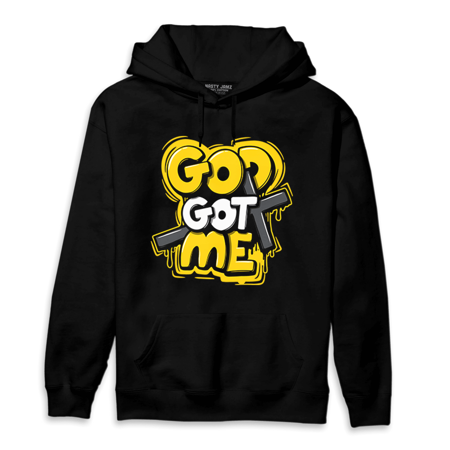 Thunder 4s Hoodie Match God Got Me - NastyJamz